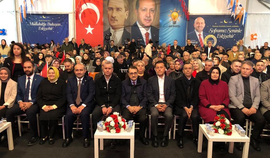 Eskişehir’in arazisi ‘’Eskişehir’e hizmet’’ için kullanılır