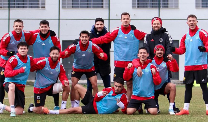Eskişehirspor'da keyifler yerinde