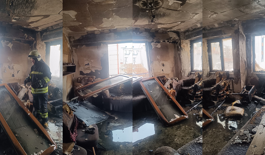 Şirintepe Mahallesi'nde korkutan yangın: 3 kişi dumandan etkilendi