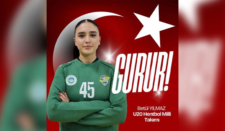 Betül Yılmaz'a milli gurur