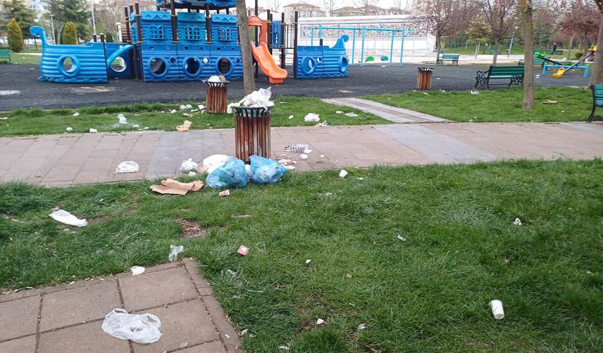 Dede Korkut Parkı'nı bu hale ne getirmiş olabilir?