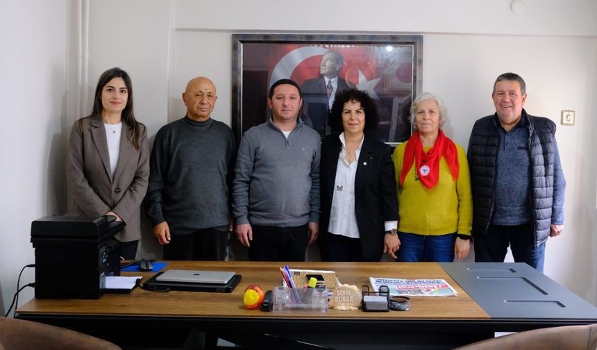 DİSK Emekli Sen'den İstikbal Gazetesi'ne ziyaret