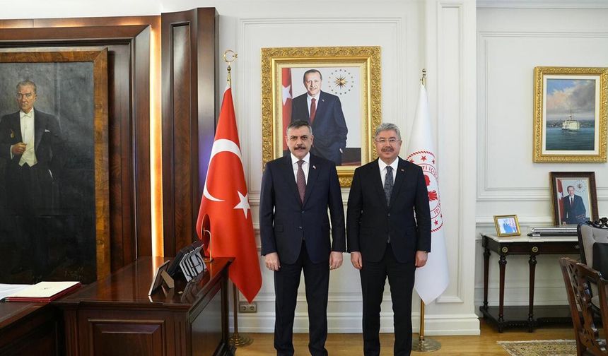 Eskişehir Valisi Yılmaz’dan İçişleri Bakanı’na ziyaret