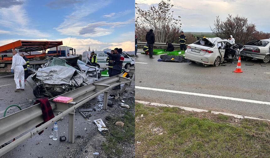 Eskişehir yolunda can pazarı: 2'si çocuk 3 kişi yaralandı