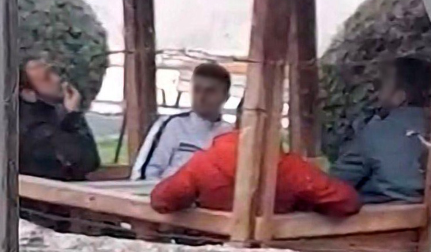 Eskişehir’de çocuk parkında skandal görüntü: Veliler endişeli