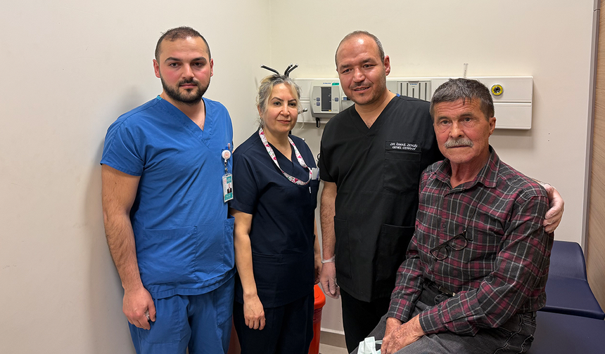 Eskişehir’de fıtık şikayetiyle gittiği hastanede hayatının şokunu yaşadı