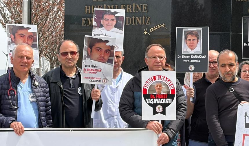 Eskişehir'de sağlıkta şiddete ortak tepki