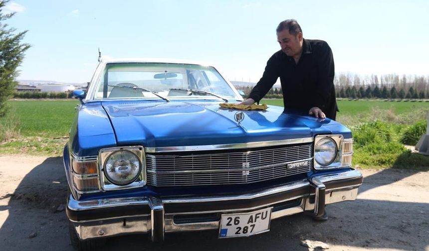 Eskişehir’de ustanın 76 model aşkı: Bu araba bana hayat veriyor