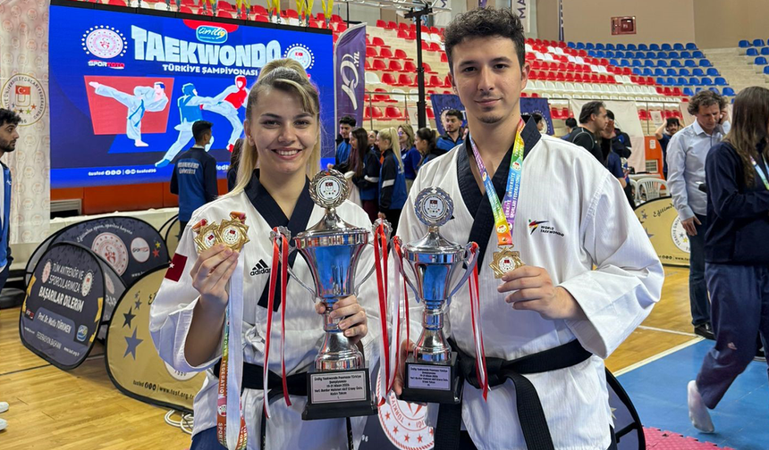 Eskişehirli sporcu 22'nci kez kupayı kaldırdı!