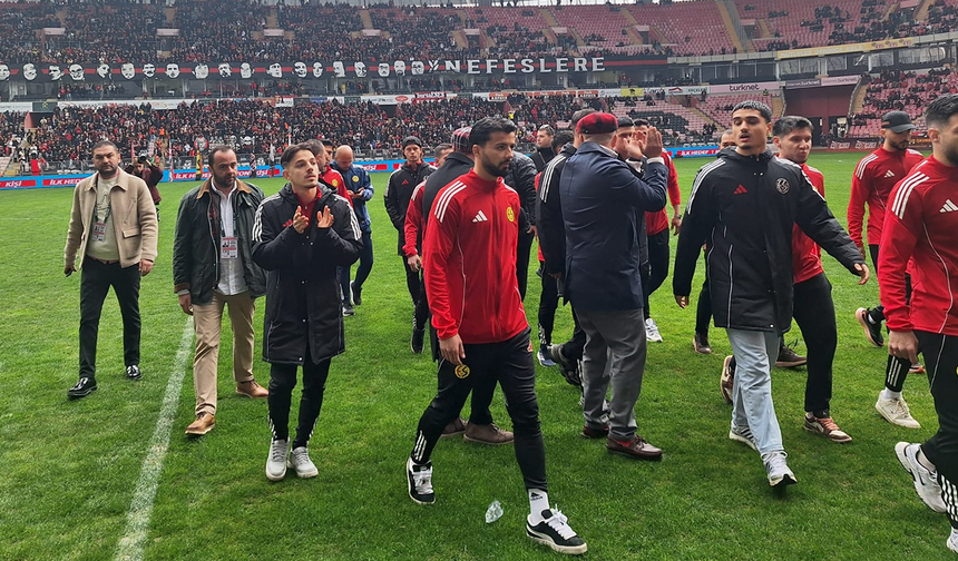 Eskişehirspor - Kütahyaspor maçı öncesi tansiyon yükseldi