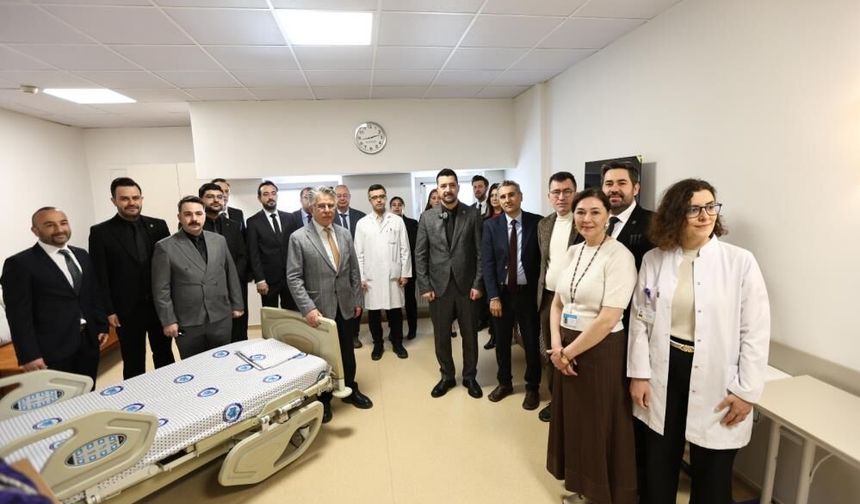 ESMİAD'dan onkolojiye 3 yeni hasta odası