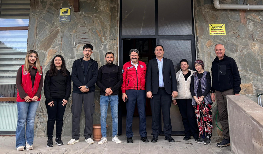 Hasan Kalın Sarıcakaya Gençlik Merkezi'ni ziyaret etti