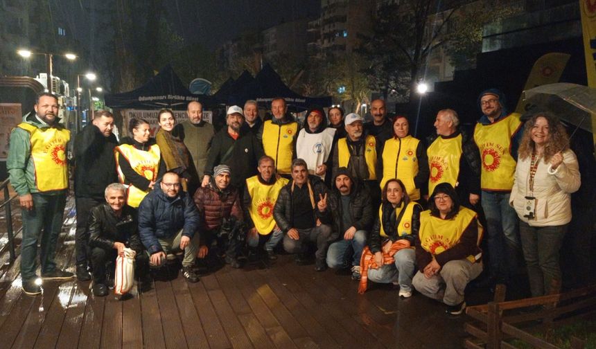 Sanatçı Mustafa Özarslan’dan yaşam nöbetine destek