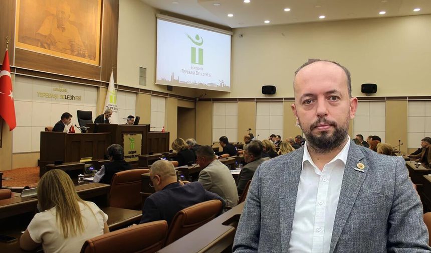 “Tepebaşı’nın parası maalesef kentsel yatırımlara değil, Ahmet Ataç’ın seçim kampanyasına gitmişti”