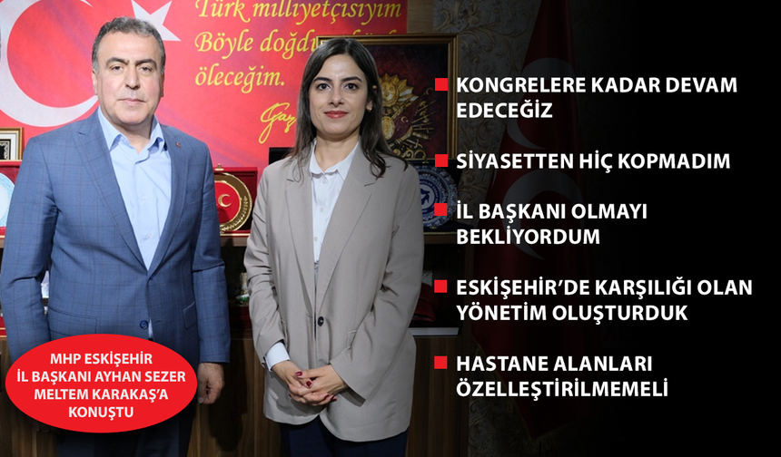 “Eskişehir’de karşılığı olan bir yönetim oluşturduk”