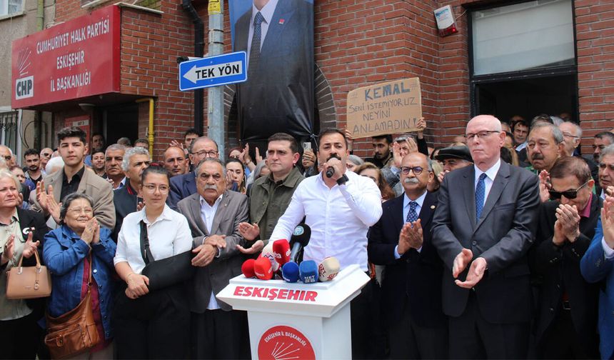 CHP İl Başkanlığı’nda bayramlaşma programı: “Cumhuriyet Halk Partisi örgüte rağmen yönetilemez”