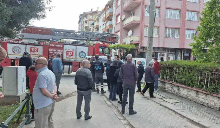 Eskişehir’de yangın: Yangından sürünerek kaçmaya çalıştı