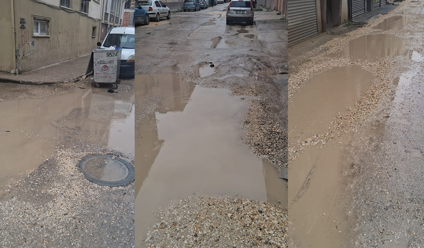 Eskişehir’de yağmur sokakları göle çevirdi
