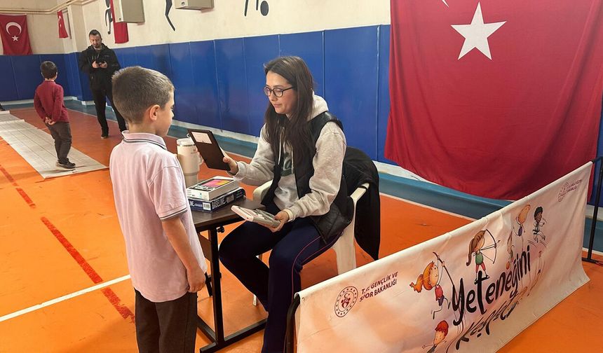 Eskişehir’de yetenek taramasına devam