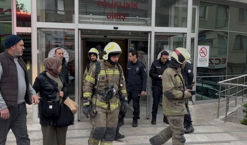 Hastanede yangın paniği: Çıkış nedeni inceleniyor