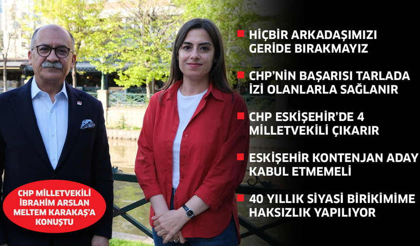 "CHP'nin başarısı tarlada izi olanlarla sağlanır"