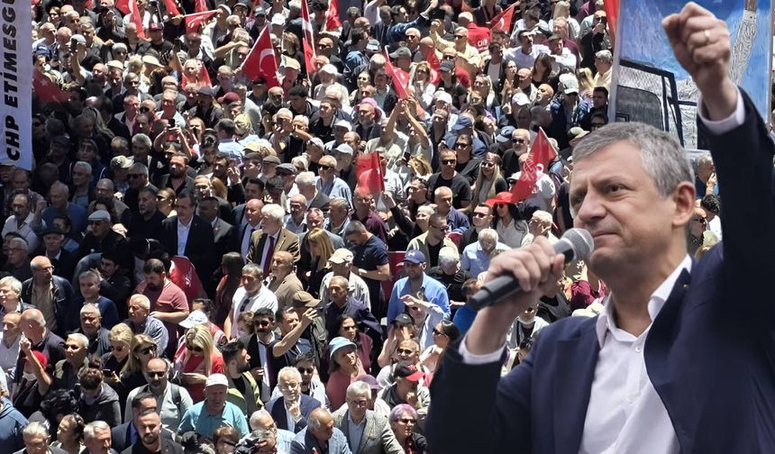 Özgür Özel’in Ankara mitinginde Eskişehir sessizliği: Hiçbir milletvekili katılmadı