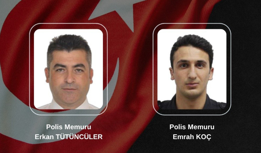 Silahlı kavga: 2 polis şehit oldu