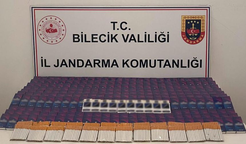 9 bin 900 adet doldurulmuş makaron ele geçirildi
