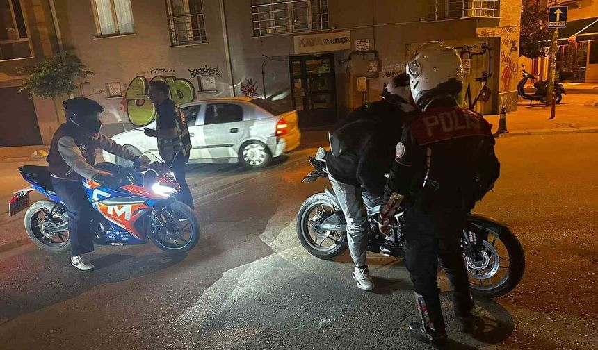 Eskişehir'de o sokak polis takibinde