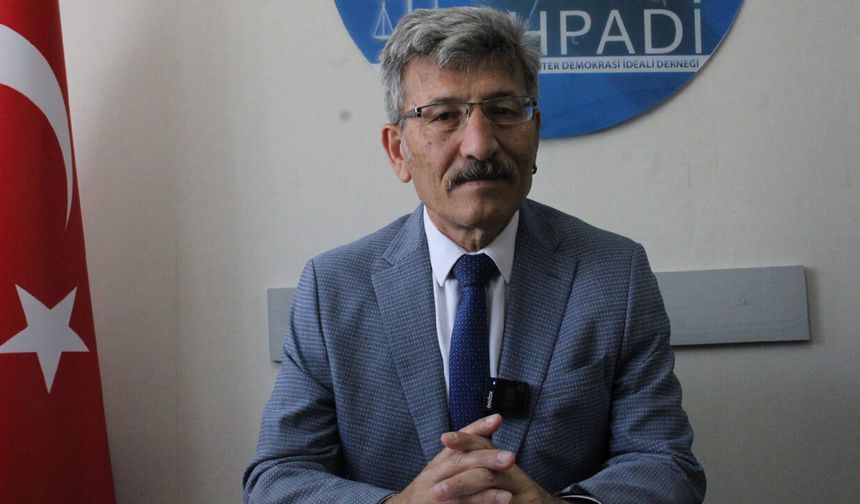 AHPADİ Başkanı Ektaş: Türkiye Cumhuriyeti’ne ve hukuka başkaldırıdır
