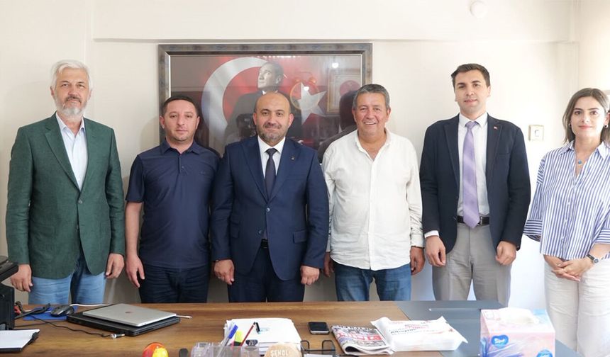 AK Parti’den İstikbal Gazetesi’ne ziyaret