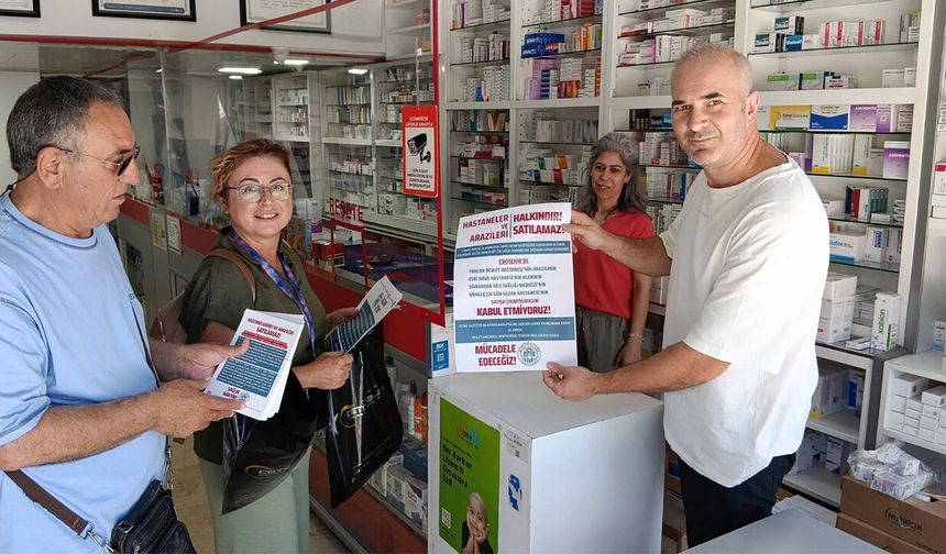 Eskişehir’de özelleştirme kararına karşı bildiri dağıtıldı