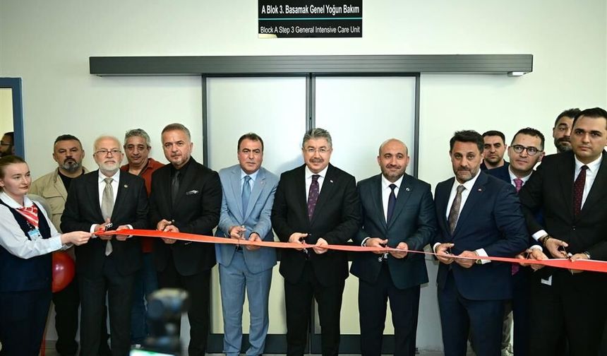 Eskişehir Şehir Hastanesi'ne 20 yataklı yeni yoğun bakım ünitesi açıldı