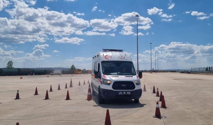 Eskişehir’de Ambulans Sürüş Güvenliği Eğitimi (ASGE) tamamlandı