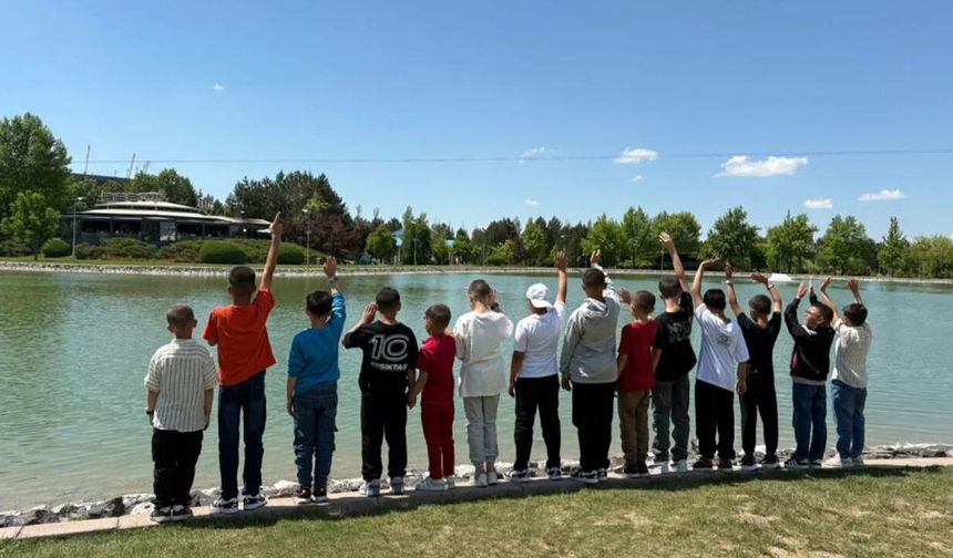 Eskişehir’de çocuklar doğa ve bilimle buluştu