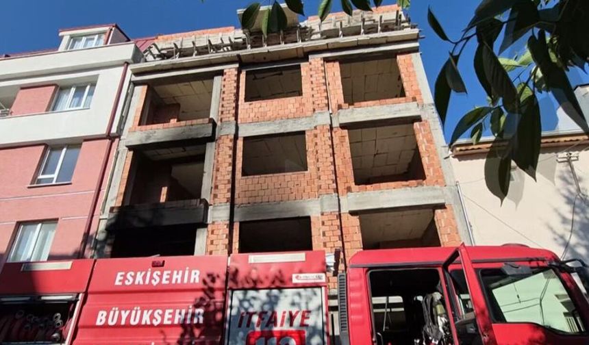 Eskişehir’de korkutan yangın: İtfaiye müdahale etti
