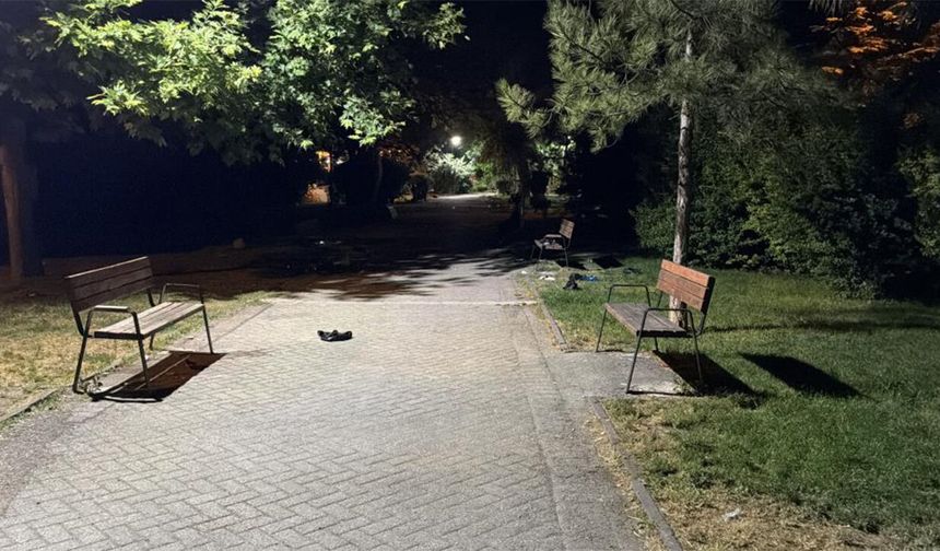 Eskişehir'de parkta alkol alan şahıslar arasında kavga: 3 kişi yaralandı