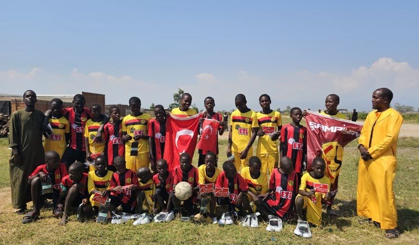 Eskişehirspor formaları Afrika'da