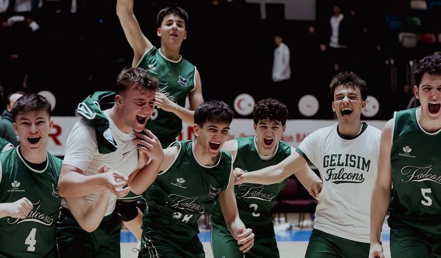 Gelişim Falcons’tan tarihi sezon
