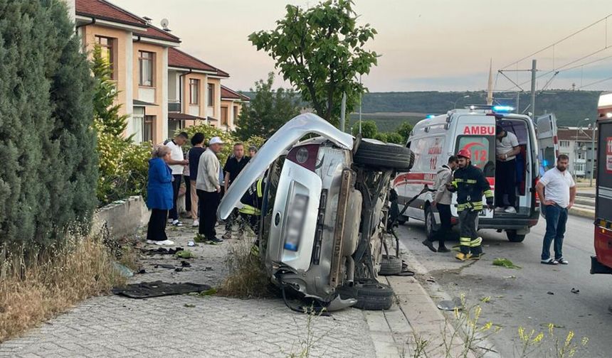 Eskişehir'de kaza: Genç sürücü yaralandı