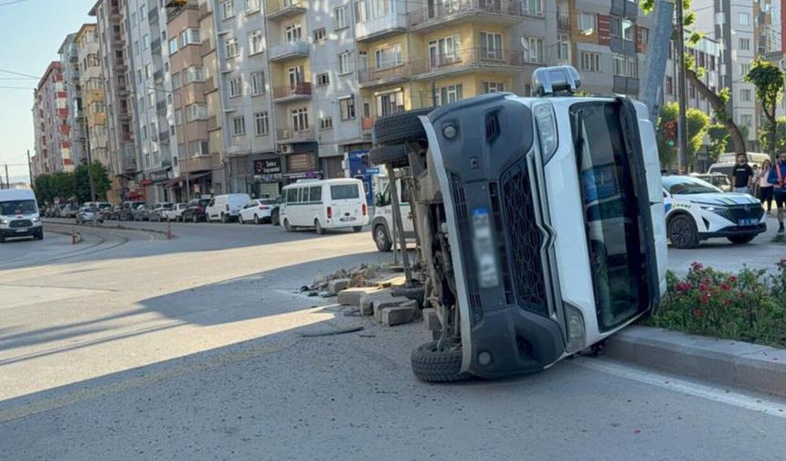 Eskişehir’de korkutan trafik kazası