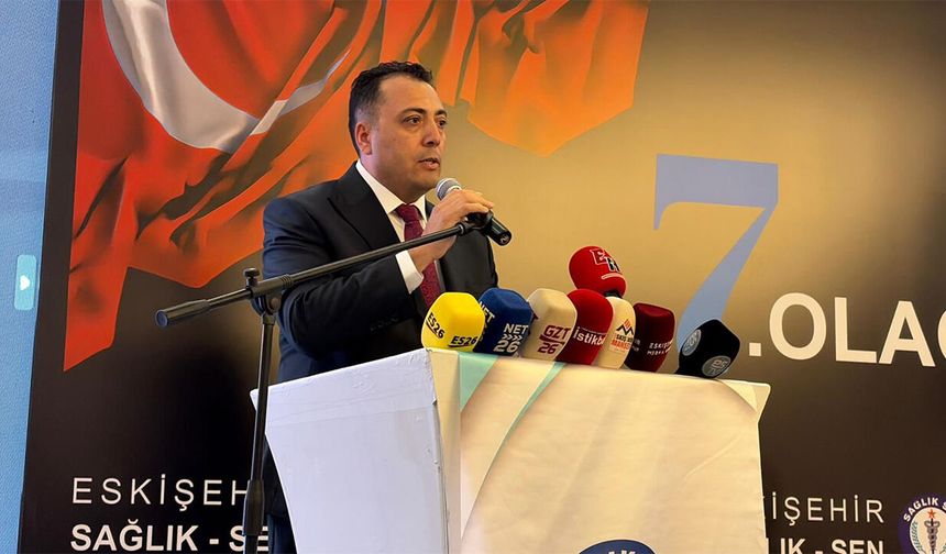 Sağlık-Sen Eskişehir Şubesi’nde yeni yönetim belli oldu