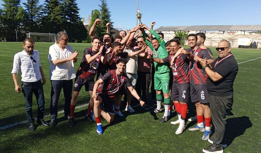 2. Amatör Küme Play Off'ta ilk şampiyon Çağlarspor oldu
