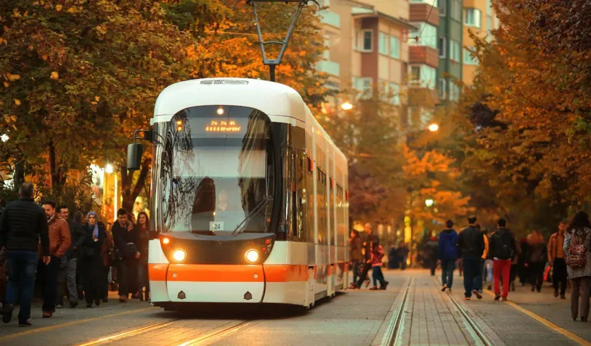 ESTRAM duyurdu: Eskişehir'de tramvay seferleri iki gece duracak