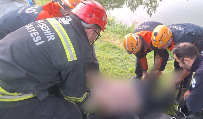 Eskişehir'de Porsuk Çayı'nda acı son! Kayıp kadın cansız halde bulundu