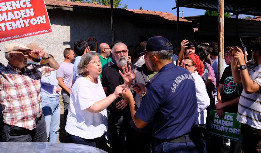 Alpu’da maden tutanakları kaçırıldı: Vatandaşlar halkın katılımı toplantısına izin vermedi