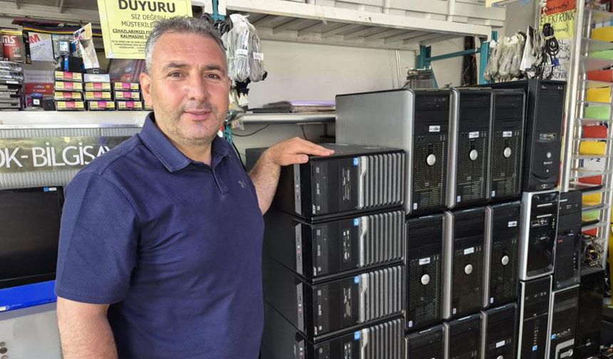Eski bilgisayarlar yenilenerek farklı alanlarda ihtiyaç karşılamayı sürdürüyor
