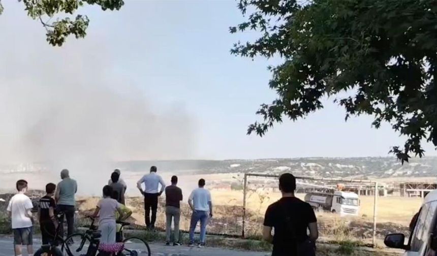 Eskişehir'de alevler yükseldi! İtfaiye hızla müdahale etti