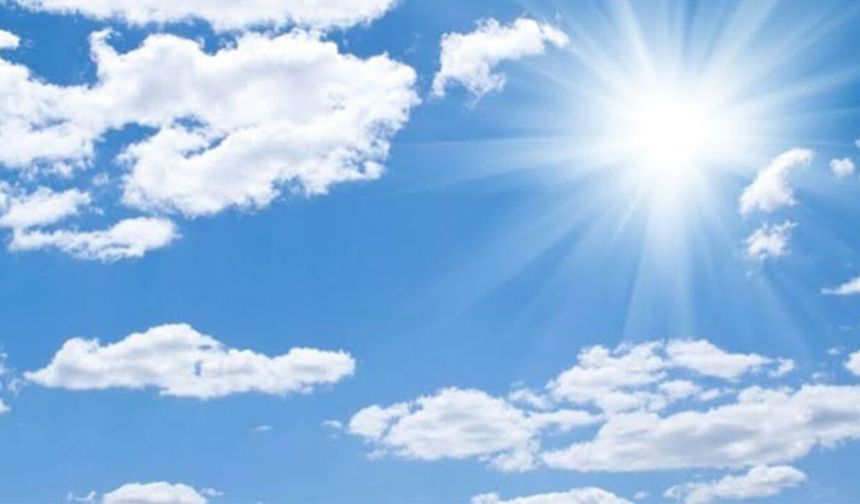 Eskişehir'de bugün hava az bulutlu olacak