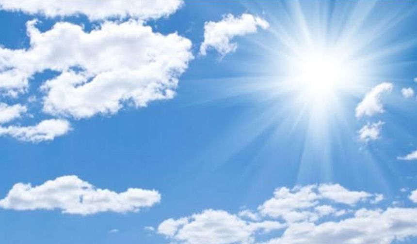 Eskişehir'de bugün hava az bulutlu
